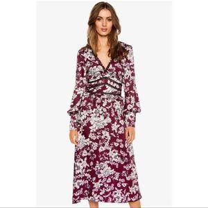 Bardot Jolie Floral Print Midi Casual Maxi Dress